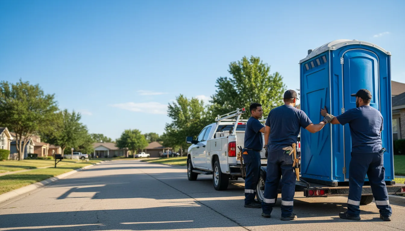 Portable Toilet Rental in Cloverdale, OH near me